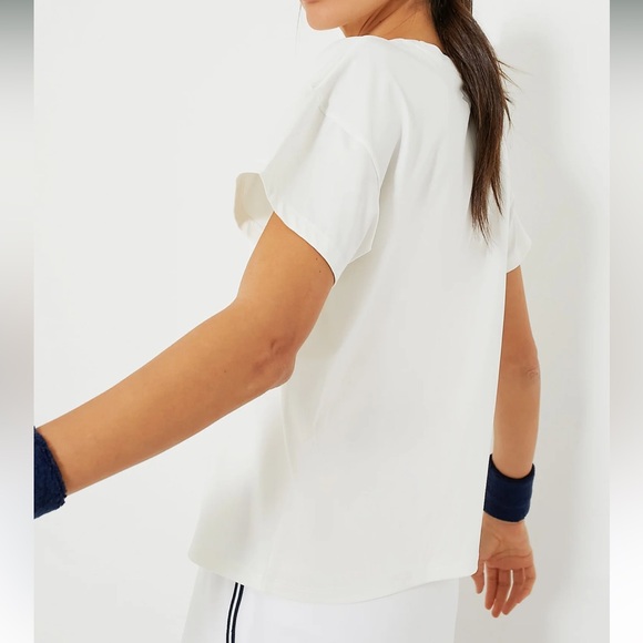 TNUCK SPORT

White Short Sleeve Ryan Boyfriend Tee - Picture 3 of 11